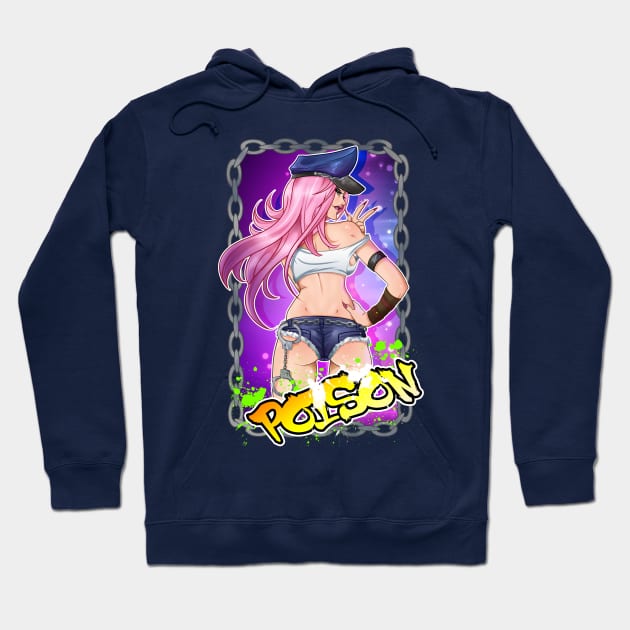 Poison Kiss Hoodie by shadyfolk